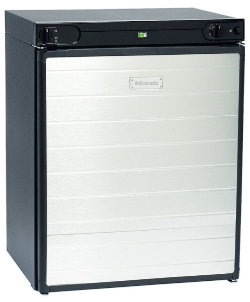 Kühlschrank Absorbertechnik DOMETIC CombiCool RF 60 12 / 230 V / Gas 50 mbar Fb. schwarz / alu 61 l