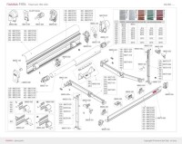 Endstück zu Frontblende rechts F45 S titanium
