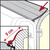 Rain Guard L, Rollenware _1 Rolle = 20 mtr._