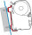 Adapterkit 2-tlg FIAMMA F45S/ F45L passend für Ford Transit High Roof
