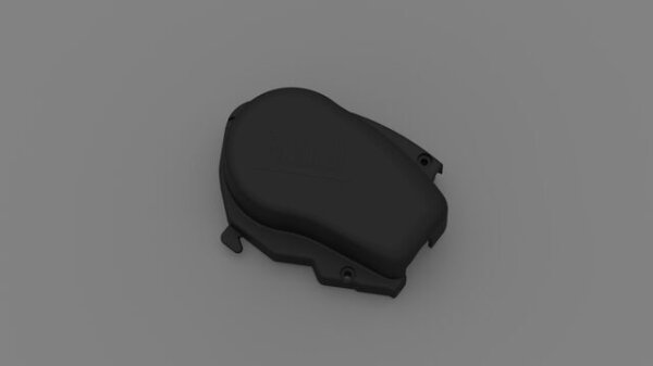 Endkappe Gehäuse links zu Markise F65 S Deep Black