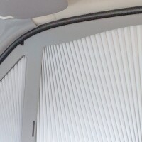 REMIfront III Frontscheiben Verdunkelung passend für Mercedes Sprinter ab 2007 - 17 gerader Spiegelfuß Fb. grau