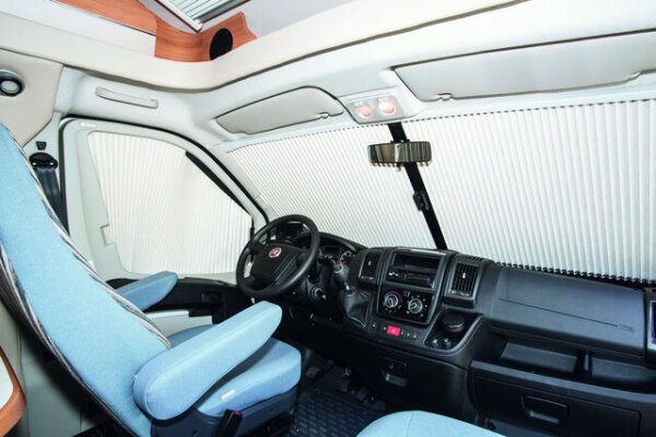 REMIfront IV Seitenscheiben Verdunkelung rechts passend für Fiat Ducato X250 / X290 S7 ab 2011, Farbe beige