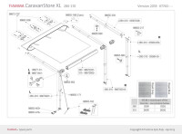 Stützfuß rechts zu Caravanstore 1999-2002