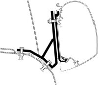 Adapterkit 3-tlg. THULE zu Wandmarkise Omnistor Serie 5/8...