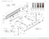 Frontblendenverschluss links zu F45 L Titanium