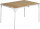 Bambustisch Outwell Calgary L Alu Farbe braun