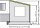 Universal Seitenwand für Caravanstore mit Fenster Auszug 225 cm