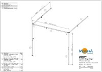 Stahlgestänge 2-Bein 25mm star