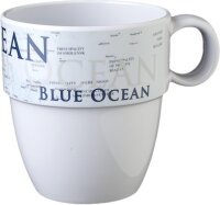 Henkelbecher Melamin Brunner Blue Ocean 300 ml