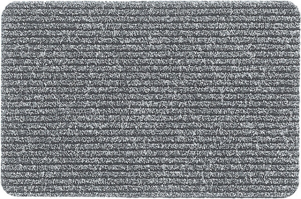 Fußmatte LAKO Saphir 800 60 x 40 cm Farbe silber
