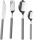 Besteckset BRUNNER Delice Farbe grau 16-tlg.