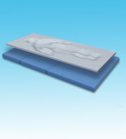 Matratzenauflage gisamed Vital Solo 200 x 140 x 4 cm...