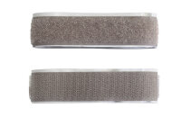 Klettband Prym mit Haftver- schluss 60 cm Farbe grau