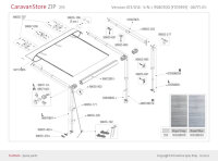 Kit Druckknopf innenliegend zu F35 / Caravanstore