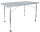 Tisch Dukdalf Stabilic 3 Alu Farbe grau 115 x 70 cm