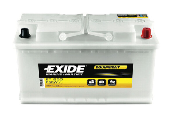 Antriebs- und Beleuchtungsbatterie Exide Equipment ET 650