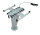 Einsäulen-Hubtisch PRIMERO COMFORT HVD Höhe 35 - 71 cm Farbe silbergrau