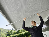 Spannstange  - 275 cm - Wand Markisenserie 4 + 5 + 8