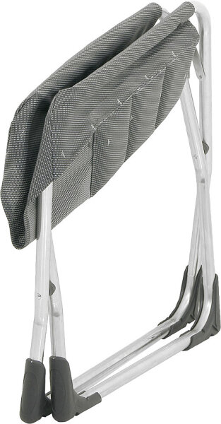 Deluxe CRESPO Beinauflage Alu, 60 x 44 x 46 cm Farbe anthrazit