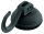 Haken Eurotrail mit Saugnapf 2er-Set Farbe anthrazit belastbar bis 6 kg