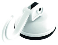 Haken Eurotrail mit Saugnapf 2er-Set Farbe weiß...