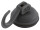 Haken Eurotrail mit Saugnapf 2er-Set Farbe anthrazit belastbar bis 2 kg