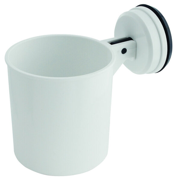 Becher Eurtotrail mit Saugnapf Farbe anthrazit belastbar bis 4 kg