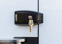 Sicherheitsschloss HEOSafe VAN Security, Schiebe-oder Heck/Flügeltür 2 St. gleich- schließend Fb. schwarz
