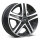 Leichtmetallfelge Borbet CWD 6 x 16 Zoll passend für Fiat Ducato Heavy black glossy