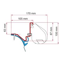 Adapterkit zu Markise F35 passend für VW T6 Kepler
