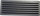 Lüftungsgitter THETFORD 432 x 257 mm Farbe grau