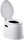 Eimertoilette Optitioil inkl. Sitz , Farbe grau 40 x 48 x 33 cm Traglast 100 kg