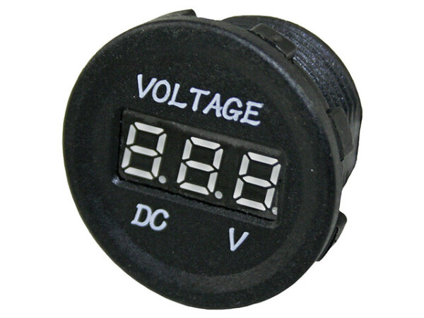 Voltmeter 10 - 30 V / max. 30 V Farbe schwarz