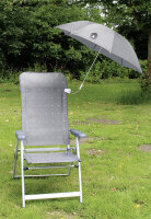 Sonnenschirm Eurotrail Farbe grau
