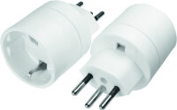 Adapter Schutzkontaktstecker CH / 250 V , Ø 45 mm...