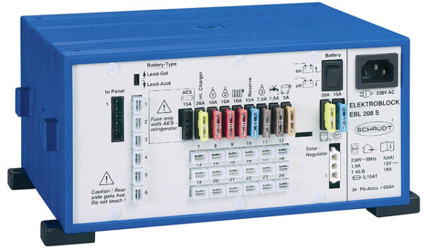 Elektroblock EBL 208 und Anzeigepanel LT 453
