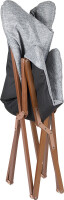 Relaxstuhl Bo-Camp Bloomsbury Farbe grau