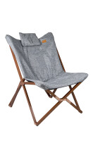 Relaxstuhl Bo-Camp Bloomsbury Farbe grau