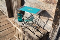 Falthocker uquip Fancy Farbe türkisblau