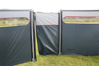 Türelement Windschutz Pro 200D Farbe anthrazit