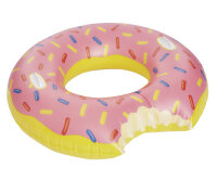 Schwimmring Happy People Donut XXL mit Handgriff Farbe bunt