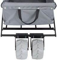 Bollerwagen Eurotrail Beach Car Sunny Farbe grau