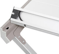 Tisch Brunner Titanium Axia 6 Alu Farbe hellgrau