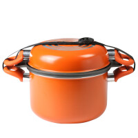 Topfset Alu BRUNNER Mandarina orange 10-tlg.