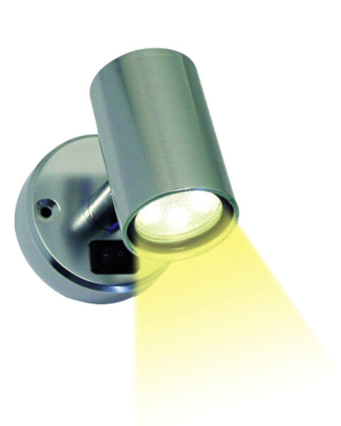 Wandleuchte Frilight Mini Tube D1 mit Schalter 18SMD, 12 V,  0,6 W mit USB Anschluss