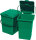 Abfallbehälter Comet 10 l Fb. grün