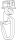 Clic-Gleiter FriWo HC32 Innenlauf 5,8 – 6,2 mm Gleiter mit Faltenleghaken _im Beutel 100 Stk._