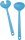 Salatbesteck BRUNNER Premium Classic Farbe spectrum