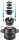 Topfset BRUNNER Pirate 7 + 1 Durchm. 22 cm